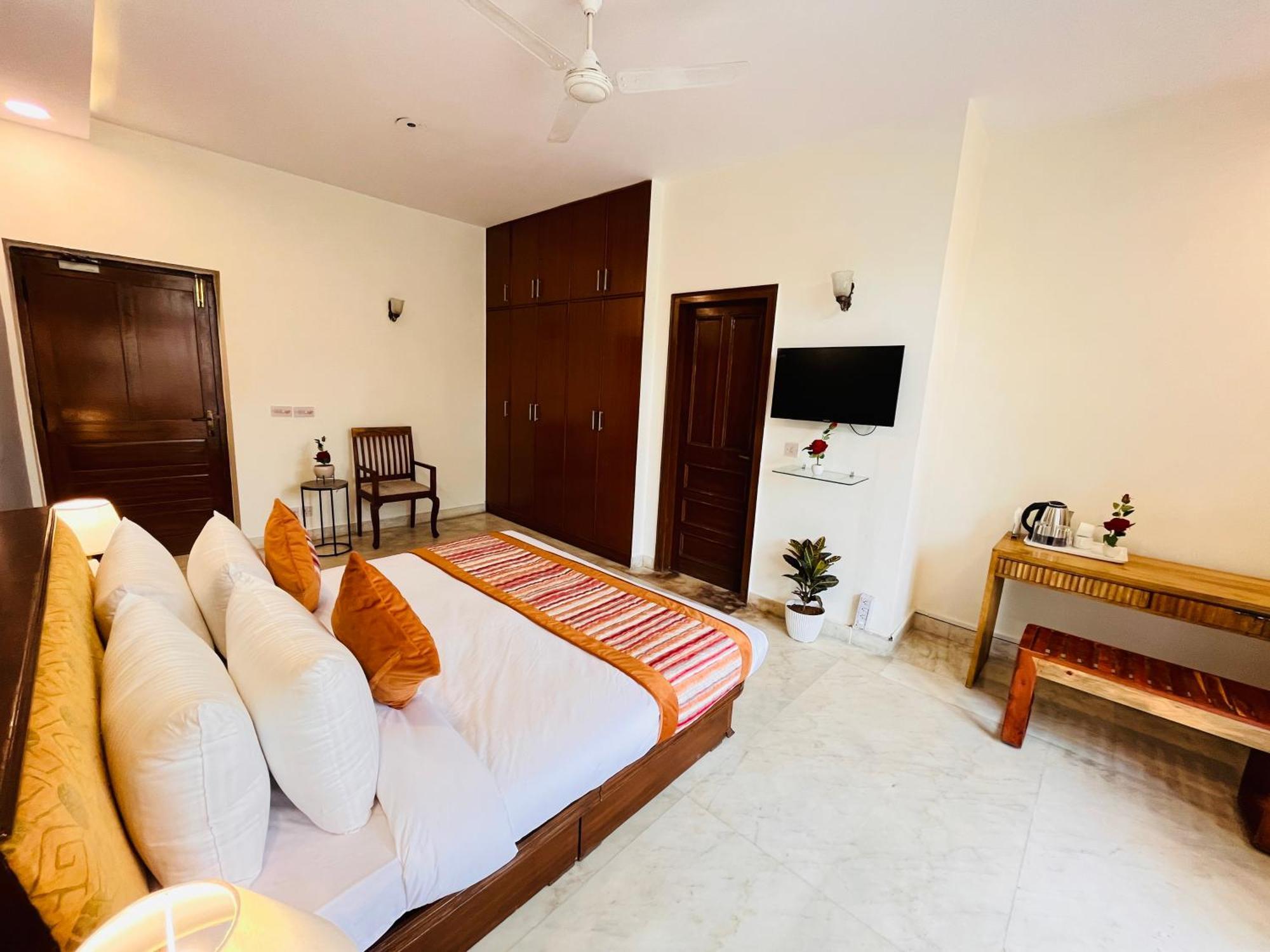 Grove Residency Hauz Khas New Delhi Couple Friendly Otel Dış mekan fotoğraf