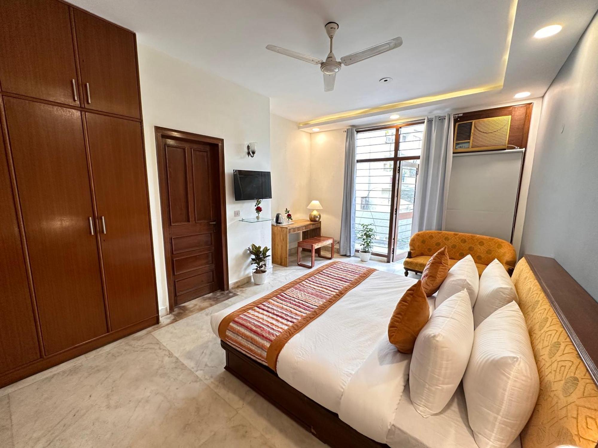 Grove Residency Hauz Khas New Delhi Couple Friendly Otel Dış mekan fotoğraf